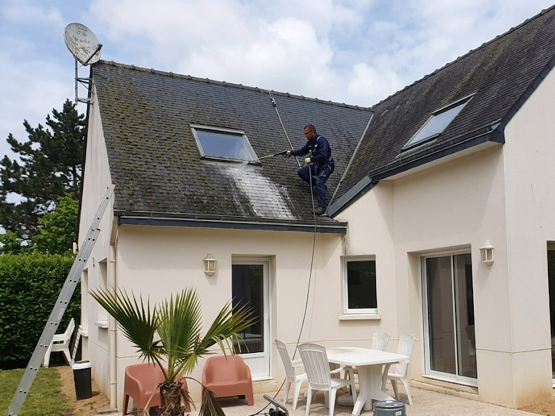 Nettoyage et traitement hydrofuge de toiture à Plouër-sur-Rance
